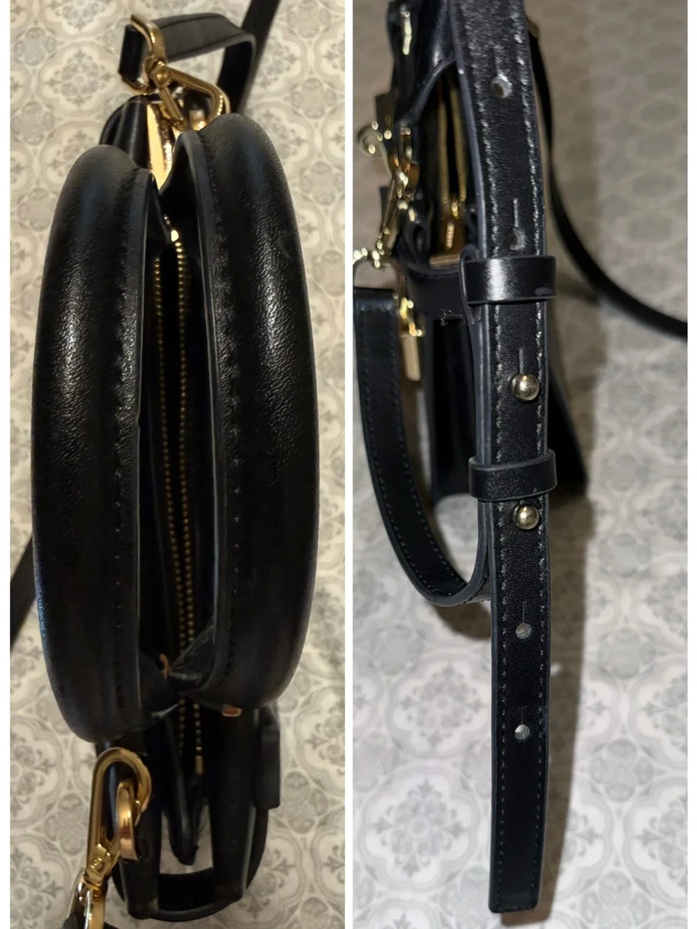 Michael Kors Tatiana Leather Satchel Crossbody